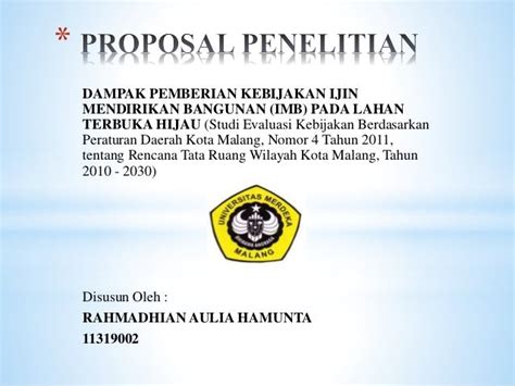 Contoh Ppt Proposal Penelitian Kuantitatif Ilustrasi - Riset