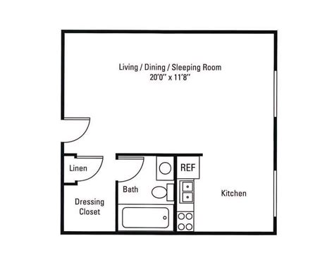 Studio, 1, 2, & 3 Bedroom Floorplans | The Drake Apartments