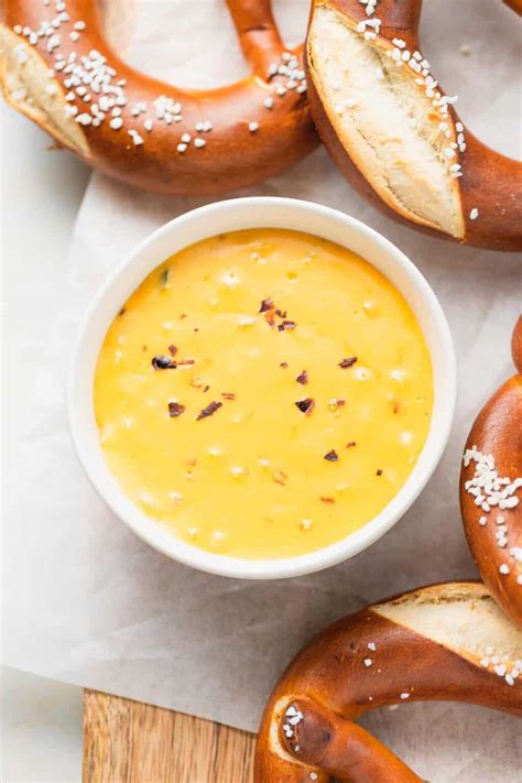 Pretzel Cheese Dip Recipe - The Cheese Knees