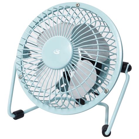 GPX Portable USB Powered Fan, AU25, Blue - Walmart.com