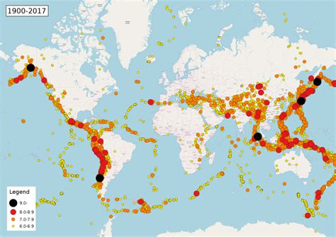 Lists Of Earthquakes - Wikipedia - Usgs Gov California Earthquake Map | Printable Maps