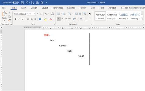 How to Indent in Word and Use Tabs and Rulers