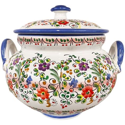 Colored Dot Soup Tureen – From Spain – Ceramics and Gifts Made in Spain Online