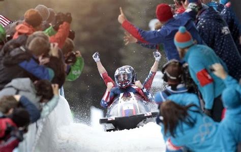 U.S. wins first Olympic gold medal in four-man bobsled since 1948 - nj.com