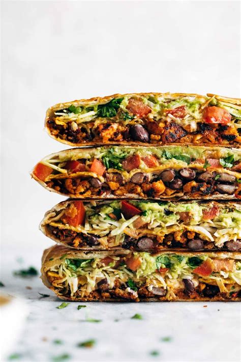 Vegan Crunchwrap Supreme Recipe - Pinch of Yum