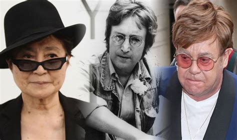 John Lennon's wife Yoko Ono's CLASH with Elton John after The Beatles ...