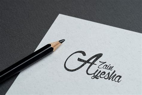 Name signature logo / signature logo on Behance