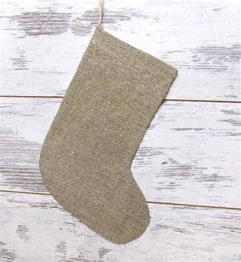 Burlap Christmas Stockings Family Christmas Stockings Burlap - Etsy