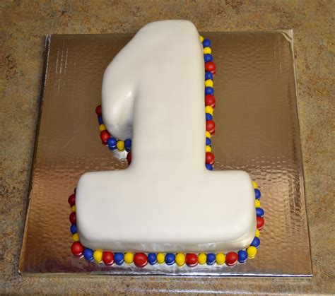 SweetCakeRN: Number "1" Cake