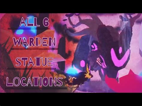 All 6 Warden statue (Shrine) Locations [Creatures of Sonaria (Roblox ...