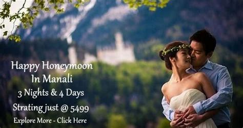 Manali Honeymoon Packages at Rs 5999/person in Manali | ID: 8675498862