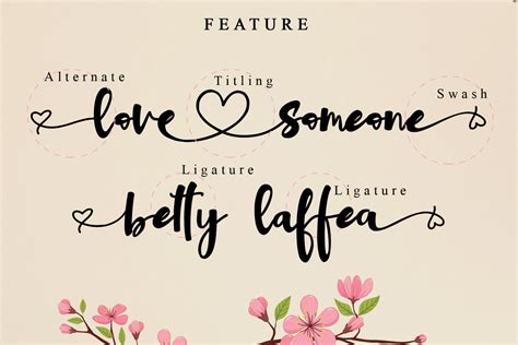 Download love lovely font | fontsme.com