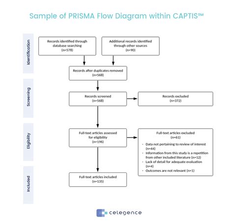 PRISMA Flow Diagram - CAPTIS™ Feature | Systematic Literature Review