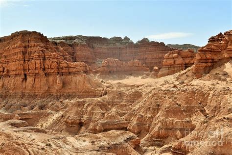 Hoodoo formations in the desert Photograph by Tonya Hance | Pixels