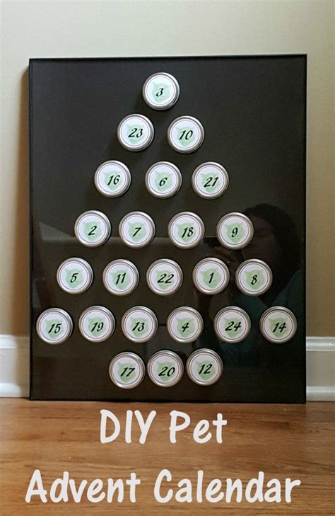 DIY Pet Advent Calendar - Free Printable and Tutorial to Create Your Own