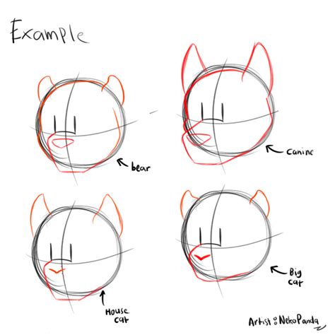 How to draw furry head! : r/FurryArtSchool