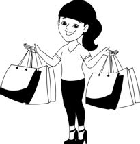 black and white shopping clipart 10 free Cliparts | Download images on Clipground 2024