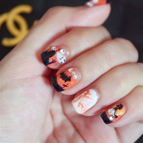 OYHZ (Hui Zi): StagelookNails - Halloween!