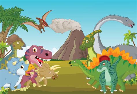 Cartoon Dinosaur Wallpapers - Wallpaper Cave