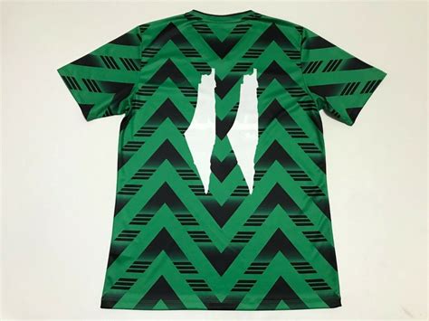 Palestine Football Jersey Green/black Soccer Shirt Country - Etsy UK