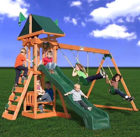 Best Woodworking Plans: Wood Playground Equipment Residential Wooden Plans