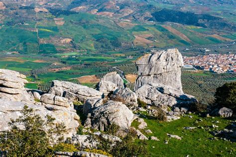 El Torcal De Antequera Natural Park, Andalusia, Spain Stock Photo ...