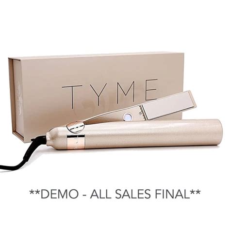 TYME Iron Pro (DEMO) | Tyme iron, Tyme, Professional hair tools