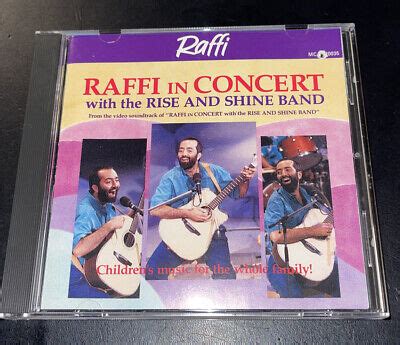 RAFFI IN CONCERT with the Rise And Shine Band CD 16-Tracks **GREAT w/hole** sryb 8811003524 | eBay