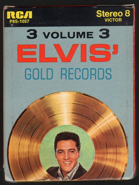 Elvis Presley - Gold Records Vol 3 1963 RCA Re-issue A43 8-TRACK TAPE