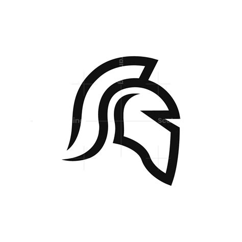 Spartan Helmet Logo | Spartan logo, Helmet logo, Spartan helmet