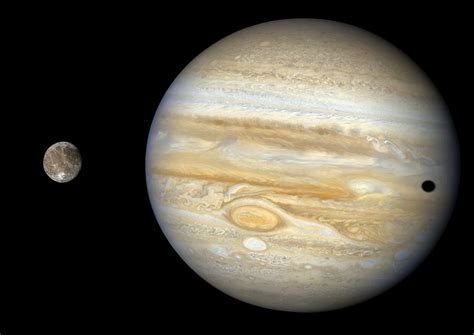 Ganymede and Jupiter Global Voyager 2 Mosaic | The Planetary Society