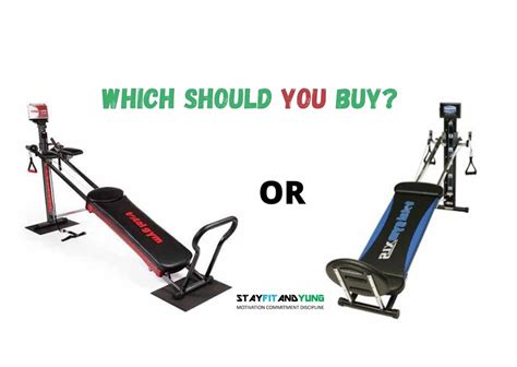 Total Gym XLS vs 1900– Which Model Should You Buy? - StayFit&Yung