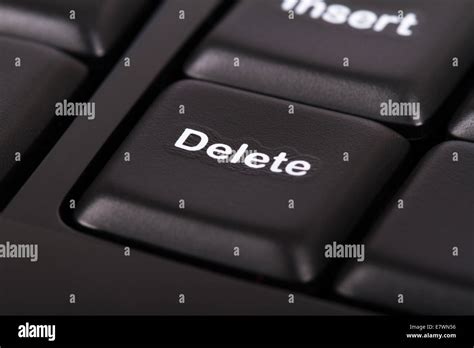 Delete Button On Keyboard High Resolution Stock Photography and Images - Alamy