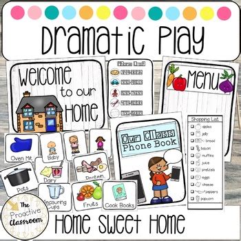 House Dramatic Play Center | Home | Preschool Dramatic Play Labels Kindergarten