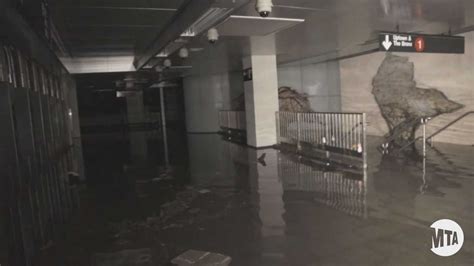 In Photos: Inside tour of flooded NYC Subway, Tunnels