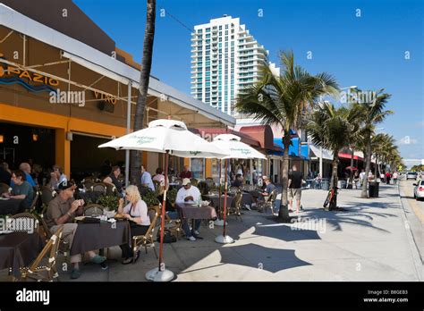 Cafe Bar on Fort Lauderdale Beach Boulevard, Fort Lauderdale Beach ...