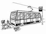 Kids And Tram coloring Page  Download Print Or Color Online For Free sketch template