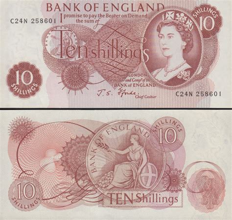 10 Shilling Note Value Uk