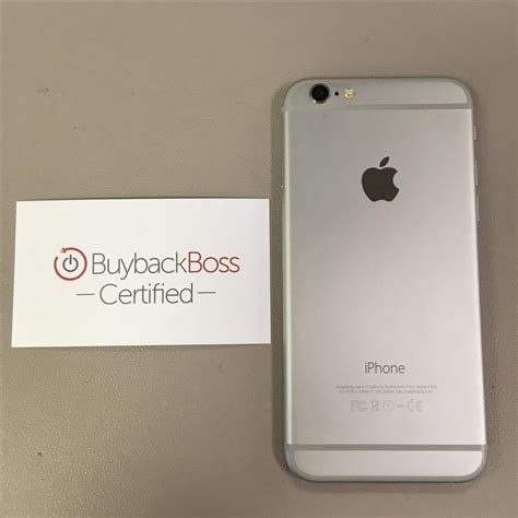 Apple iPhone 6 - Unlocked, Silver, 64GB, A1549 - LROZ97274 - Swappa