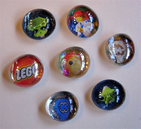 Crafting...: Sick Day Crafts - Glass Marble {Magnets}