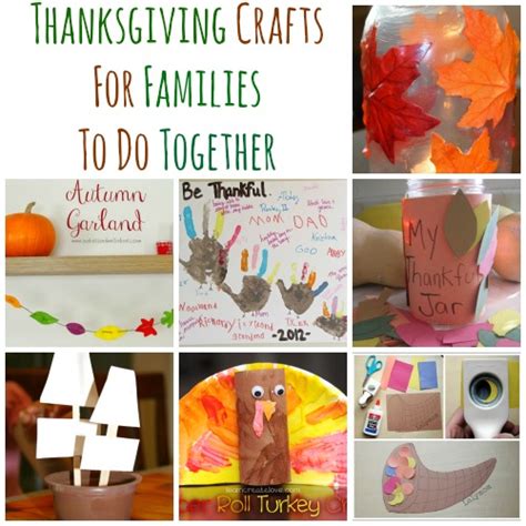 10 Thanksgiving Crafts For Families To Do Together - Making Time for Mommy