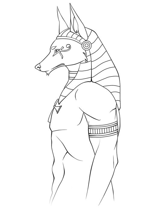 Anubis Drawing at GetDrawings | Free download