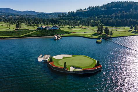 Legendary Golf Green - The Coeur d'Alene Resort - The Coeur d'Alene Resort