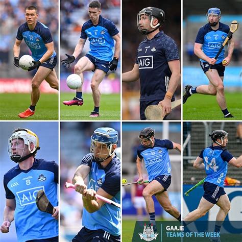 EIGHT DUBLIN PLAYERS NAMED IN GAA TEAM OF THE WEEK