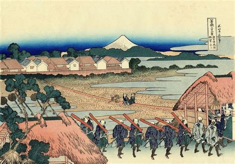 Thirty-six Views of Mount Fuji - Wikipedia | Ukiyoe, Japanese woodblock printing, Hokusai