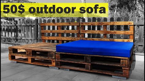 Easiest pallet sofa instructions 👍 DIY - YouTube