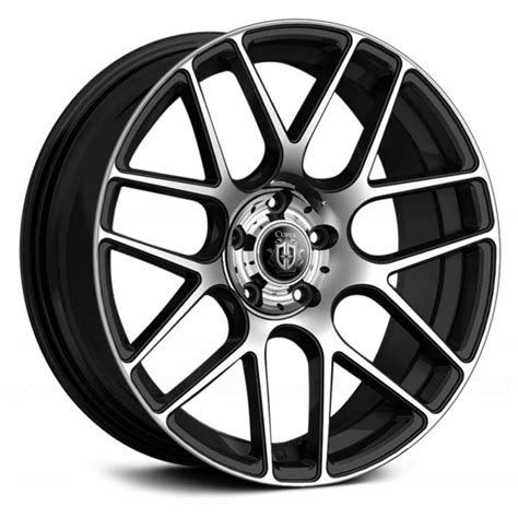 CURVA® C7 Wheels - Black with Machined Face Rims