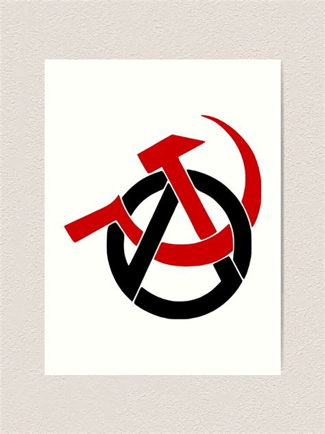 "Anarcho Communism" Art Print by MizukageKira | Redbubble