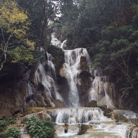 Luang Prabang's Waterfall! so prettty | Natureza, Jardinagem, Paisagens