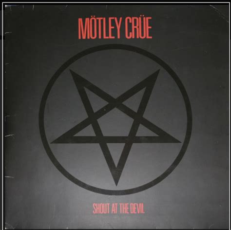 Motley Crue - Shout at the Devil - Controversial Album Cover - Spatula City Records